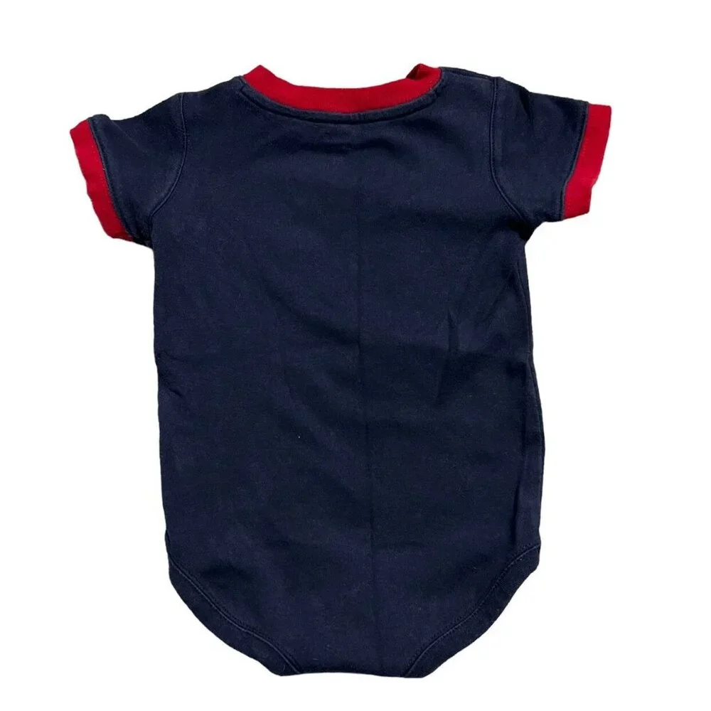 Gymboree 6-12m Lobster Appliqué Bodysuit & Madras Plaid Shorts